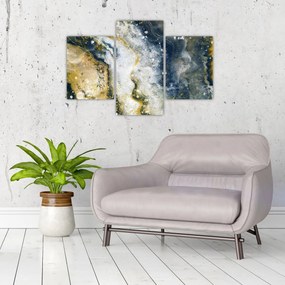Tablou - Abstract auriu (90x60 cm)