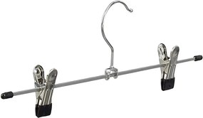 Umerase pantaloni/rochii 10 bucati Metal Argintiu/Negru