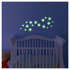 Autocolant fosforescent Fanastick Simple Stars