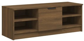 817086 vidaXL Comodă TV, stejar maro, 102x35,5x36,5 cm, lemn compozit