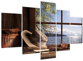 Tablou - Echipament de pescuit (150x105 cm)