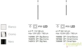 Pendul LED modern design ultra-slim ULTRATHIN SP1 SMALL CROMO 187662