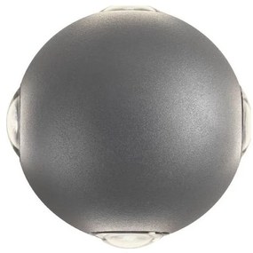 Aplică LED de exterior Redo 90500 MILESTONE 4xLED/3W/230V IP54 antracit