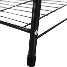 Raft metalic Veruma,  gri închis