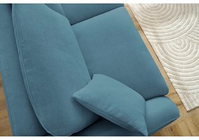 Canapea albastră extensibilă 235 cm Cezanne – Bobochic Paris