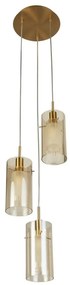 Lustra moderna cu 3 pendule Duo III
