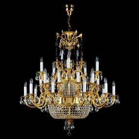 Candelabru XXL Cristal Bohemia Exclusive ARABELA dia.120cm