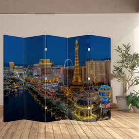 Paravan - Las Vegas nocturn (210x170 cm)