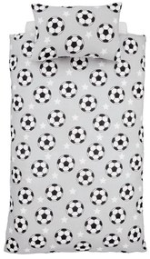 Lenjerie de pat pentru copii din flanelă pentru pat de o persoană 135x200 cm Football Stars – Catherine Lansfield