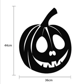 Sticker perete Pumpkin Face