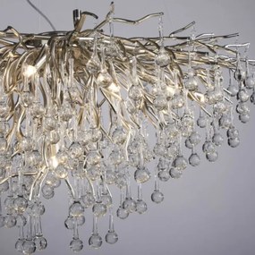 Lustră pe cablu ICICLE 10xG9/40W/230V Paul Neuhaus 2192-55