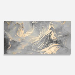 Panou Sticla Bucatarie, 60x150cm, Protectie aragaz, Antistropi, Termorezistent, Abstracte, Marble, Abstract Illusion