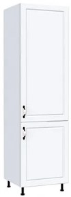 Corp pentru frigider incorporabil Zebra MDF alb drept