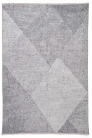 Covor gri deschis lavabil din amestec de bumbac 122x170 cm Whisper – Think Rugs