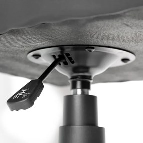 Scaun pentru jocuri video VARR Zolder negru/roșu