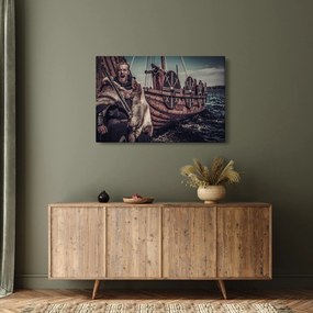 Tablou - Războinic viking (90x60 cm)