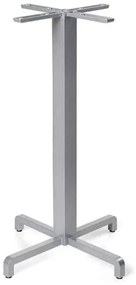 Bază masă exterior Nardi - Fiore High, 47,5 x 47,5 x 107 cm Argento