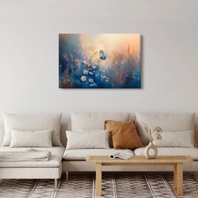 Tablou - Pajiște cu Fluture (90x60 cm)