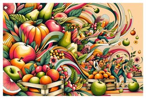 Tablou explozie de fructe