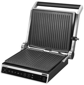 Gratar electric Amica GK 5011 ProfiGrill 2000 W 6 programe automate program manual grill  Inox/Silver