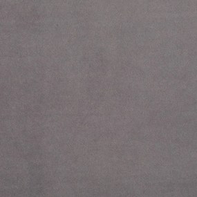 Fotoliu gri cu tapițerie din catifea Juli – Ropez