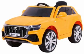 Masinuta Electrica cu acumulator pentru copii NOVOKIDS™ Audi Q8 Lift , Roti din Cauciuc EVA, 3-8 ani , Usi cu deschidere , Baterie12V, 2 Viteze,