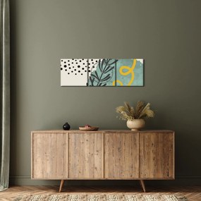 Tablou - Foi de rezumat N⁰1 (cu ceas) (90x30 cm)
