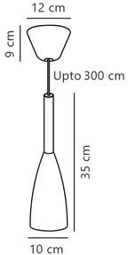 Lustră pe cablu DFTP by Nordlux PURE 1xE27/40W/230V