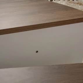 Masă de cafea Orion Walnut White