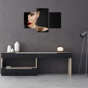 Tablou - Portretul femeii cu pălărie (90x60 cm)