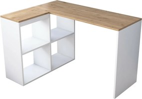 Birou Haril Oak and White