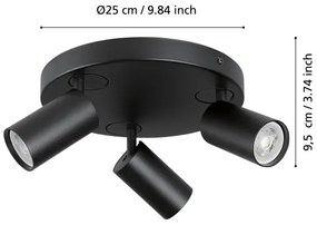 Spot LED RGBW dimabil TELIMBELA-Z 3xGU10/4,9W/230V Eglo 900336