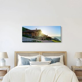 Tablou - Dimineața în Alpi Tirol (120x50 cm)