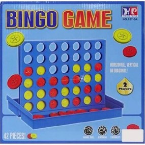 Joc educativ Bingo 4 pe linie 26x26cm