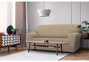 Husă extensibilă canapea Denia crem, 180 - 220 cm, 180 - 220 cm