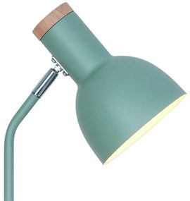 Lampa de birou camera copii cu suport telefon si pixuri, Devone verde