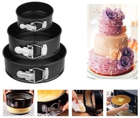 Set pentru copt si decorat torturi, 379 piese