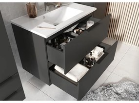 Set mobilă de baie gri antracit Crandon – Germania