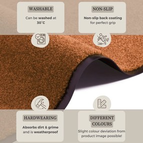 Covor Hanse Home Wash &amp; Clean, 39 x 58 cm, portocaliu