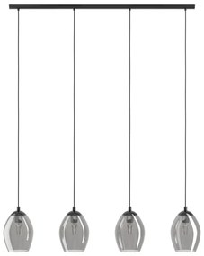 Lustră pe cablu ESTANYS 4xE27/60W/230V Eglo 39566