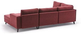 Canapea extensibilă de colț Efsun - Claret Red