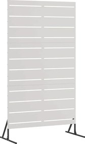 vidaXL Ecran de intimitate Gri 100 x 50 x 180 cm Oțel