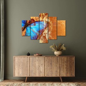 Tablou - Fluture albastru (150x105 cm)