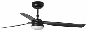 Lustra cu Ventilator si telecomanda PUNT M LED negru