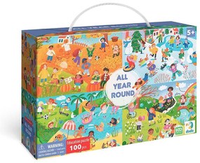 PUZZLE - ANOTIMPURILE (100 PIESE) - DODO (DO300607)