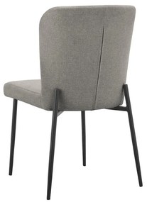 Scaune de dining gri 2 buc. Oita – Støraa