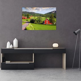 Tabloul cu țară (90x60 cm)