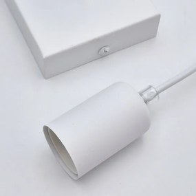 Lustră pe cablu ASTRID 1xE27/60W/230V alb