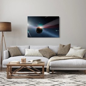 Tablou cu planetă mică (90x60 cm)