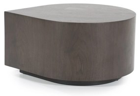 Masa de cafea Jules din furnir de nuc